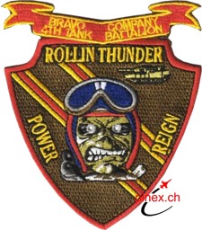 Bild von Bravo Company 4th Panzer Bataillon Marines Abzeichen